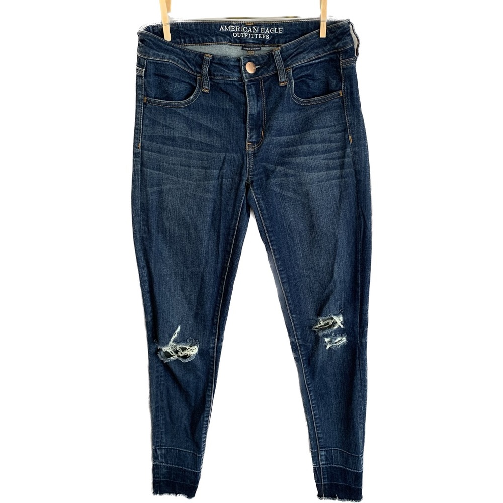American Eagle ripped jeggings, size 6